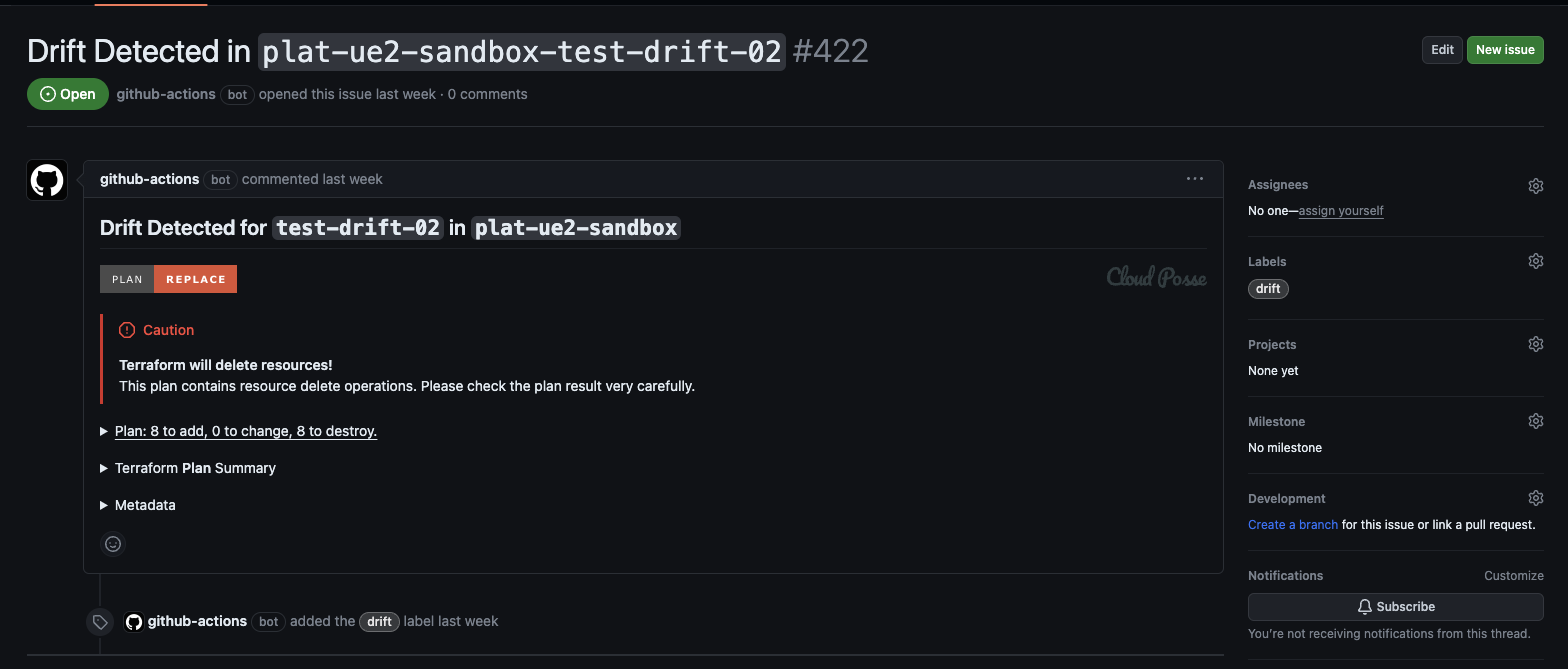 Example Issue